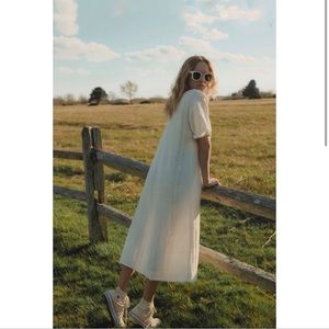 Free People Endless Summer Calypso Maxi Tee Tunic Coverup Dress